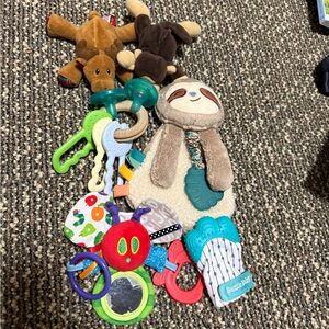 Sloth and Friends Baby Toy Set